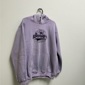 Purple Senior Class Hoodie Unisex